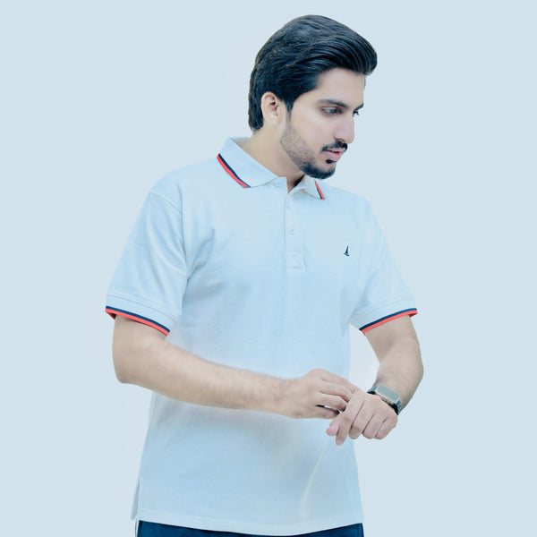 Premium Quality Branded POLO Shirt White