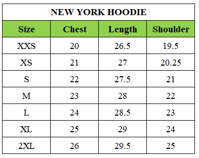 New York Hoodie