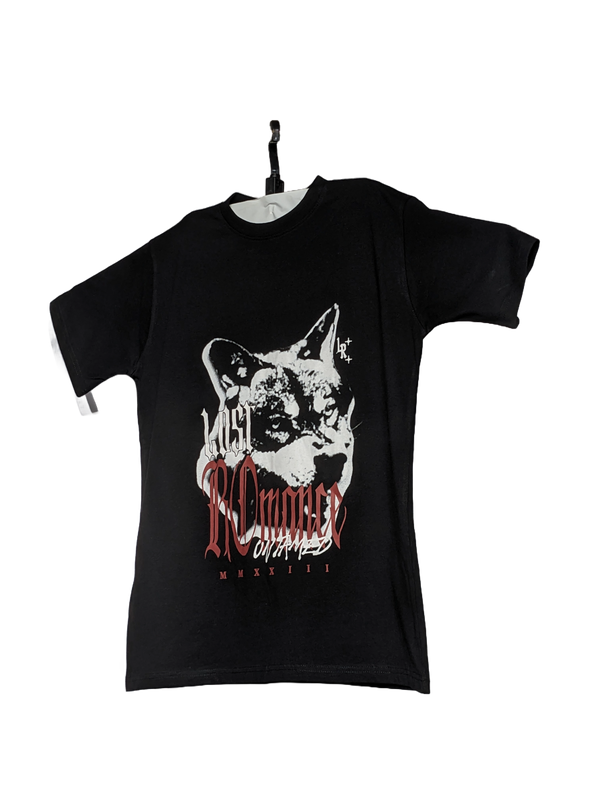 Dog Face Printed T Shirt